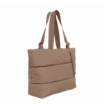 Custom Fashion Lightweight Nylon Quilted Tote Bags for Ladies